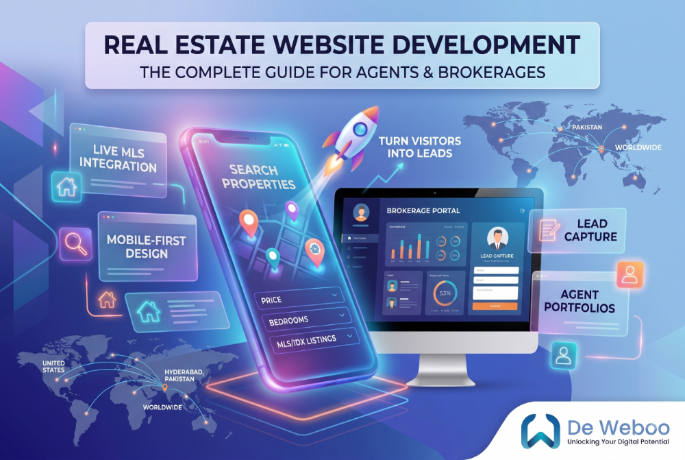 Real Estate Website Development: The Complete Guide for Agents & Brokerages