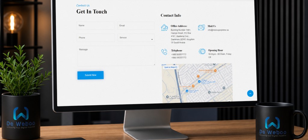 New Super Prime SEO — interface showcase