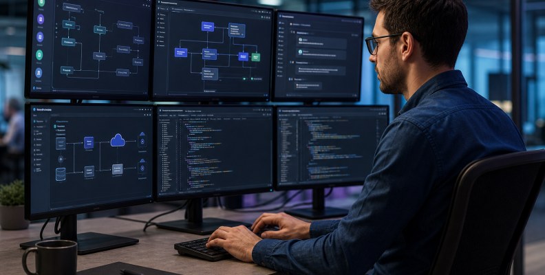 AI and machine learning engineer building enterprise automation workflows